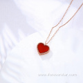 Women Necklace 18K Solid Gold Jewelry Real Diamond